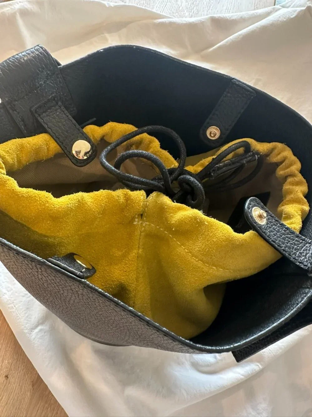 Russell Bromley bucket bag